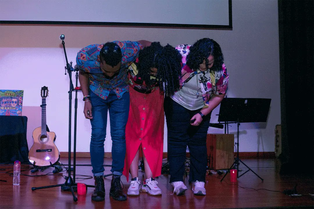 Felices por todo el cariño que recibimos en nuestro concierto por el lanzamiento del video oficial de "Me Dijo Bella" ❤✊🏽🔥
 ¡Fue espectacular! Gracias 🧑🏾‍🦱👩🏽‍🦱👩🏻‍🦱