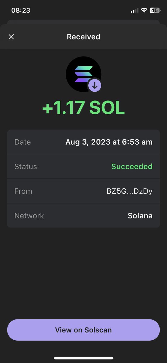 ch1mpvestigator's tweet photo. Grateful for the amazing profit share from Titans NFT @solpixdao ! π Thank you for being a part of this incredible journey. Your support means the world to us! #TitansNFT #BullishOnSolpix https://t.co/oONi4his4r