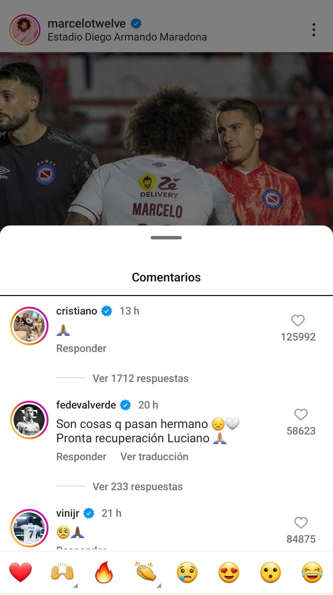 acepto totalmente romperme ambas piernas con tal de q cristiano y vini jr sepan sobre mi