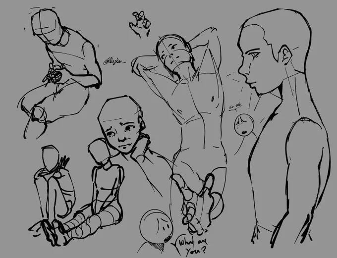 warm ups i think