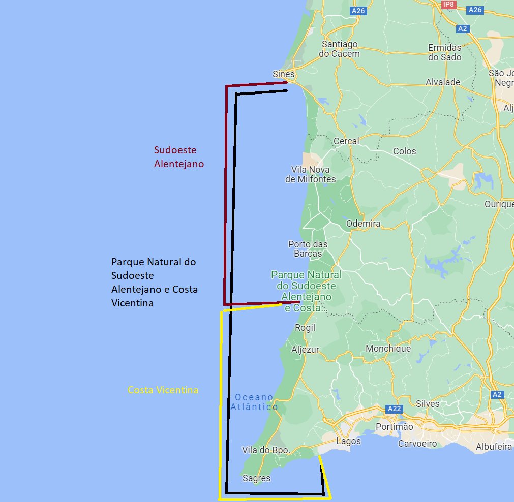 Mais um ano a ver nas redes sociais férias "a descer a Costa Vicentina" com fotos no Alentejo. Portanto passo aqui, com a minha pedagogia algarvia, para dizer o seguinte, meus miúdos: