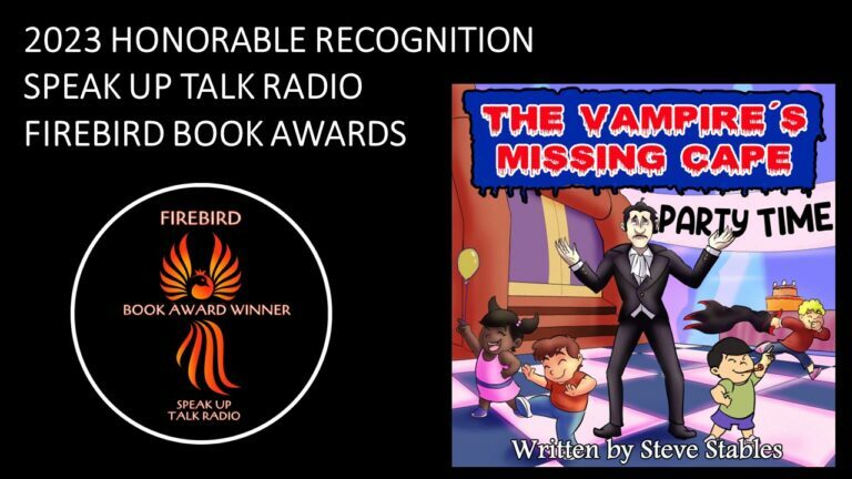 I entered my first Book competition via Firebird Book Awards run by Speak Up Talk Radio and won an award.
