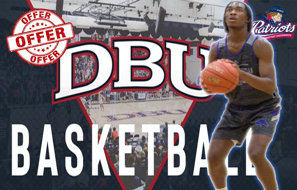 Blessed to have received an offer from Dallas Baptist University!! Thank you to all the coaches @DBUBasketball for believing in my ability.