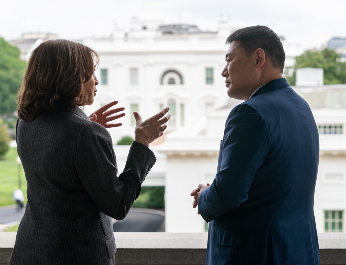 Welcome to the White House, Prime Minister Oyun-Erdene of Mongolia.