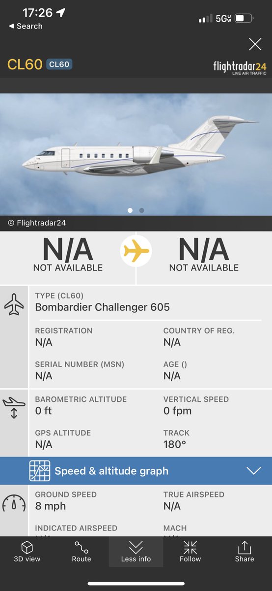 alibaba_23's tweet photo. @flightradar24 #challenger605 #bombardier https://t.co/PkLFqzdpFJ