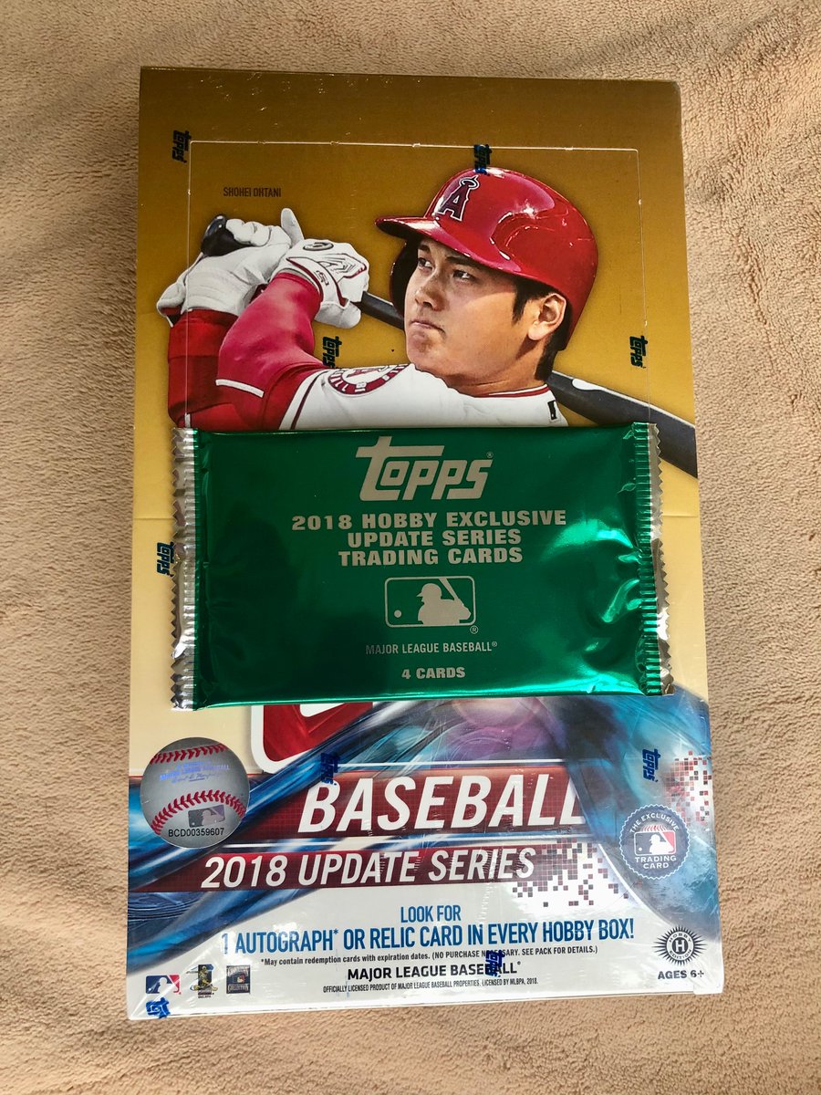 cardsin47's tweet photo. @cardsin47 / #WaxReturns!
2018 Topps Update Hobby Box with Silver Pack!
Ohtani! Soto! Acuna! https://t.co/trjTi8dPwB