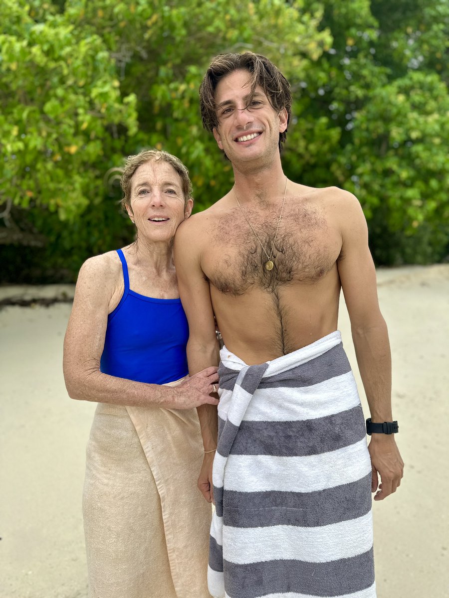 Eighty years ago, President Kennedy swum between Plum Pudding Island (now Kennedy Island), Naru Island, and Olasana Island — multiple times, at night — to save himself and his PT-109 crew. 

Yesterday, Ambassador Kennedy and her son, Jack, recreated the swim to commemorate the