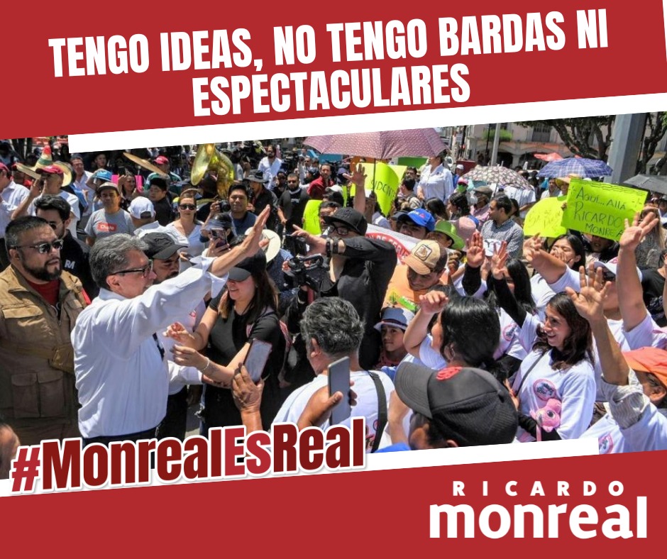 ReconciliaNL's tweet photo. "Tengo Ideas, No tengo Bardas ni Espectaculares" @RicardoMonrealA
#MonrealEsReal #MonrealEsmorena #unaoportunidadreal #continuidadreal #monrealesmorena #UnaOportunidadReal #monrealesreal #yoconmonreal #todosconmonreal #lasnetasdemonreal #monrealnosune #YoConMonreal https://t.co/6RMW1DEx3i