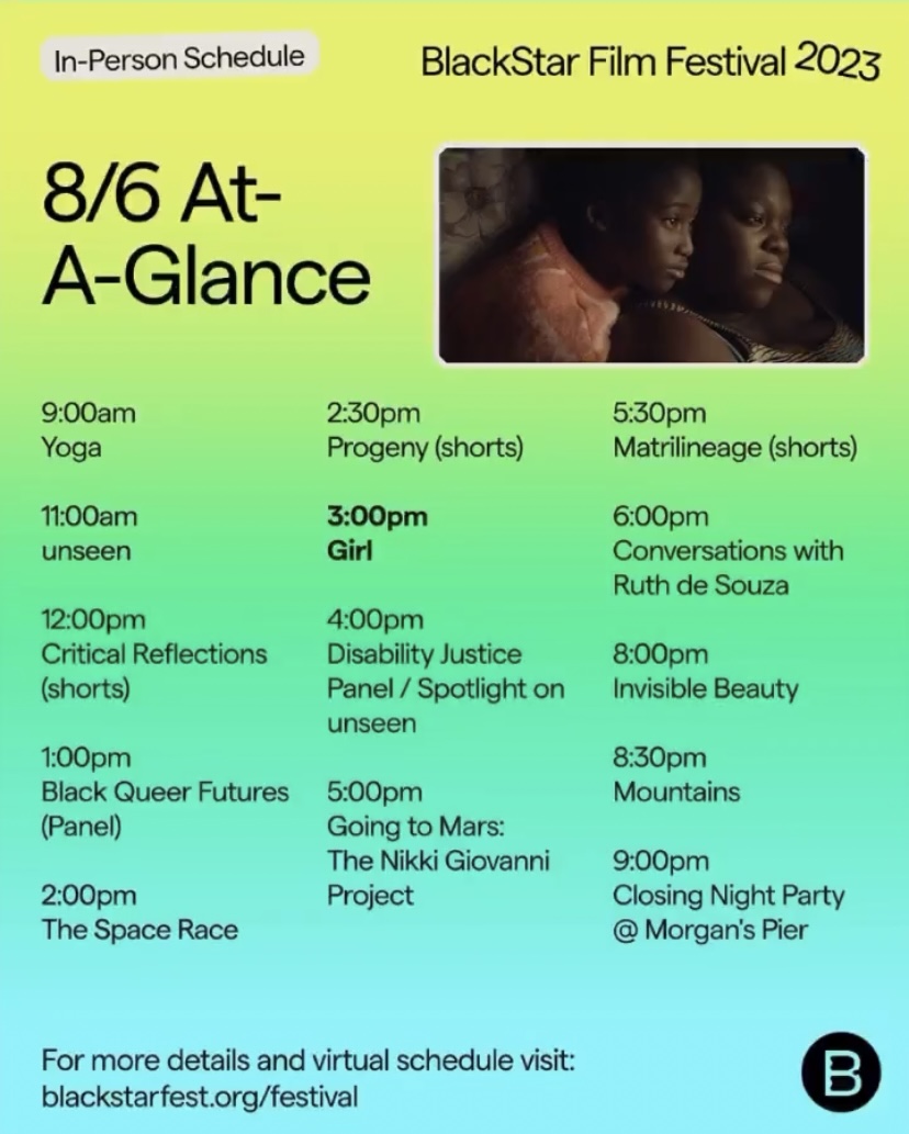 Critical Minded (@critic_minded) on Twitter photo This week is the BlackStar Film Festival! Taking place in Philadelphia, Pennsylvania, this five-day film festival is an annual celebration of Black, Brown, and Indigenous storytelling. Learn more below and at blackstarfest.org/festival/
Graphics credit/repost: <a href="/BlackStarFest/">BlackStar Projects</a> This week is the BlackStar Film Festival! Taking place in Philadelphia, Pennsylvania, this five-day film festival is an annual celebration of Black, Brown, and Indigenous storytelling. Learn more below and at blackstarfest.org/festival/
Graphics credit/repost: <a href="/BlackStarFest/">BlackStar Projects</a>