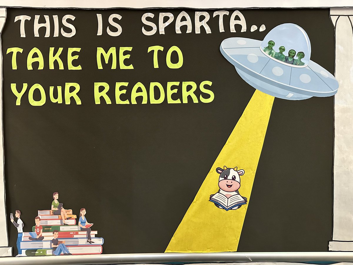 This is one of the reasons I love my job. I get to create fun projects like this. #RISE #PHHSLibrary #Librarybrags.