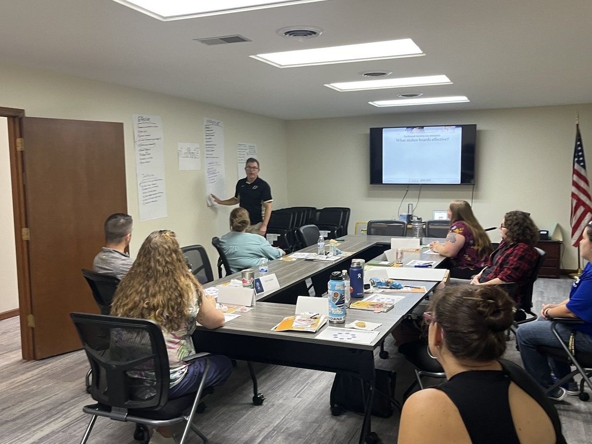 PurdueMiami's tweet photo. Today’s topic at Miami County Leadership was Serving on Non-Profit Boards with Purdue Extension Community Development’s Steve Yoder!
#MC2Lead #PurdueExtension #LeadMiami23 https://t.co/DABLyk1mhi