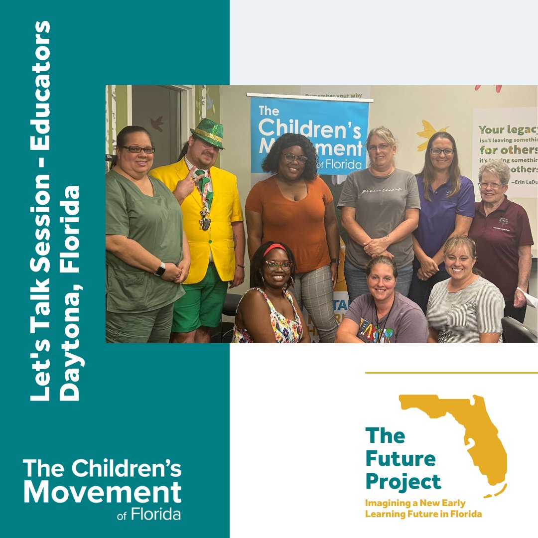 ChildMovementFL's tweet image. #TheFutureProject: “I think our problem really goes back to the children. We're not making them our priority any longer. Honestly, we aren’t and that is what's sad.” – Educator, Daytona 

🌐: bit.ly/futureprojectfl 

#TheChildrensMovement #ForFloridaChildren