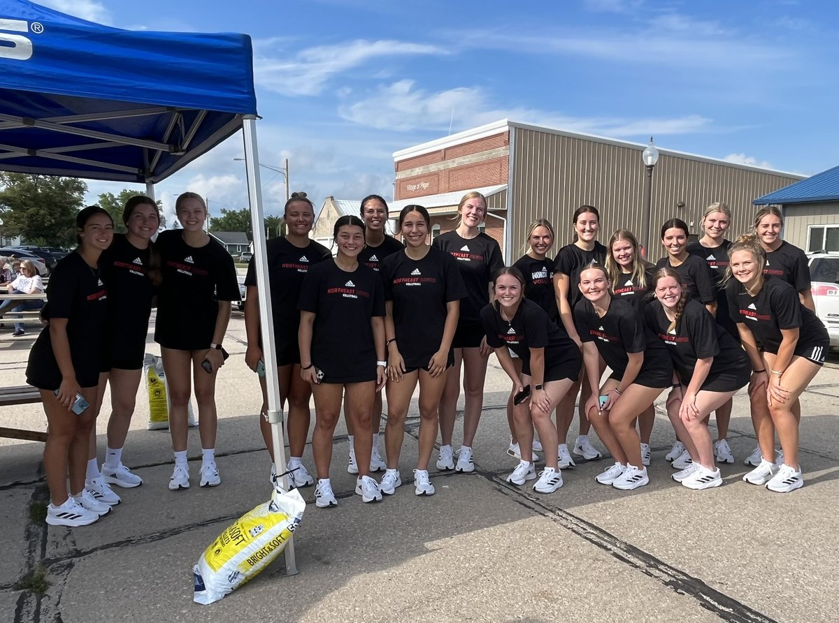 Excited for the Pilger corn feed!!🌽🍔<a href="/NortheastCCVB/">Northeast Volleyball</a>