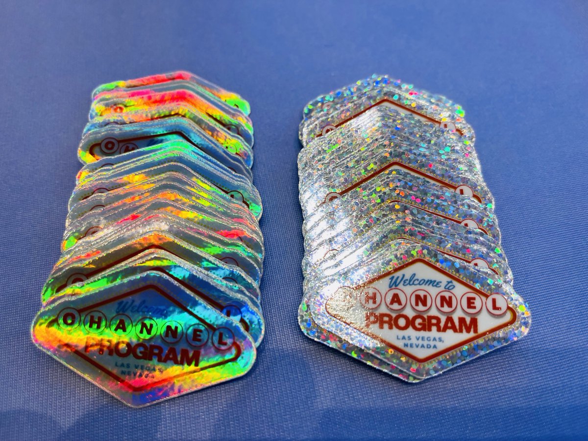 Glitter or holographic? Pick your favorite up from booth 710 tonight at the #ChannelCon Technology Vendor Fair to add to your collection of event-exclusive Channel Program stickers. See you soon!