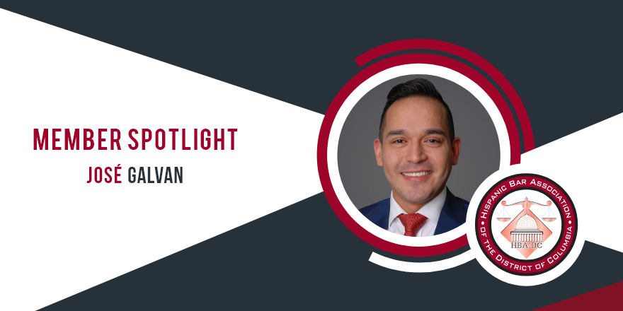 Have you seen HBA-DC's August Member Spotlight? 🌟👏🌟 Congratulations to José E. Galvan, Senior Counsel, Labor and Employment Law at <a href="/FINRA/">FINRA</a>! Learn more and nominate the next Member Spotlight at hbadc.org/memberspotlight