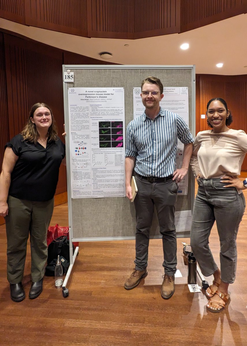 Matt Jennings (@_matt_jennings) on Twitter photo Great to see our summer student Oliana present her work at <a href="/BarnardCollege/">Barnard College</a> SRI poster session this morning 😁 Fantastic standard of work by students across the program! Great to see our summer student Oliana present her work at <a href="/BarnardCollege/">Barnard College</a> SRI poster session this morning 😁 Fantastic standard of work by students across the program!