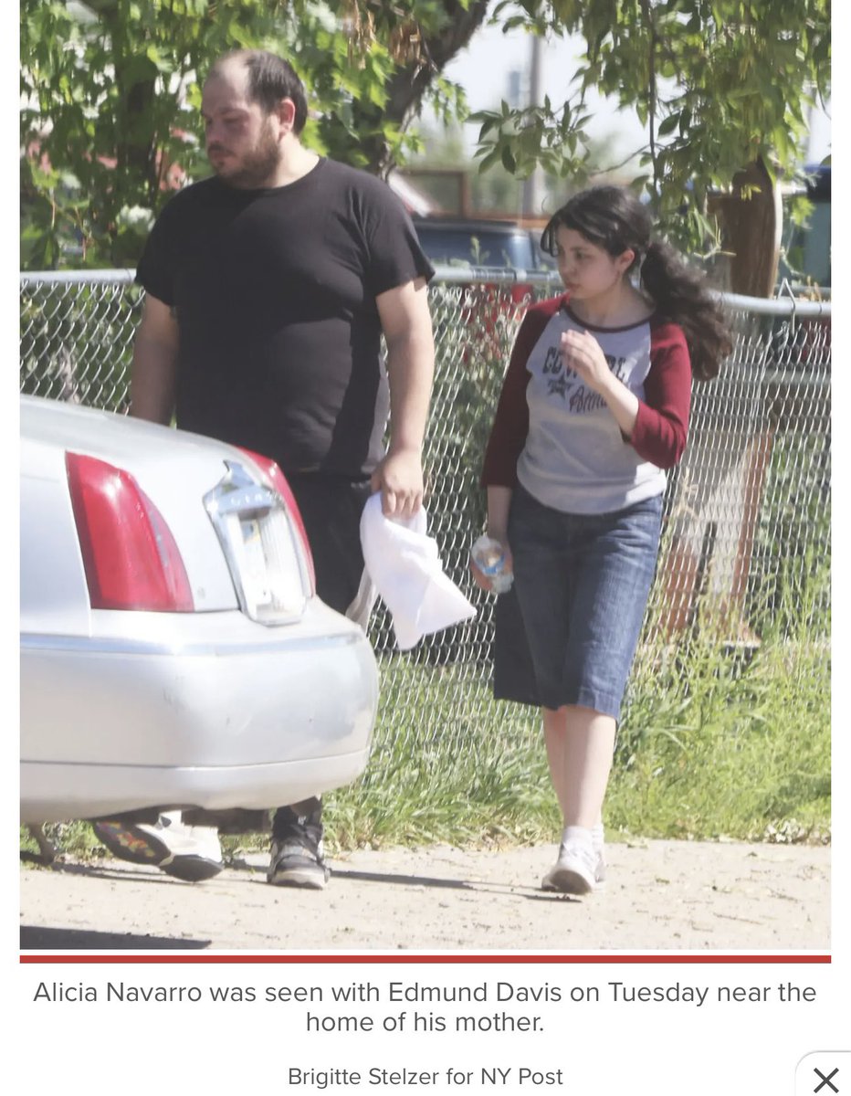 901Lulu's tweet photo. I suppose it is time to bring this up. So Alicia Navarro (18) shows up at the police station on July 23rd to have her name removed from the missing persons list. Now she is seemingly in a relationship with Eddie Davis (36) and they took off from the Montana hotel room they were staying in. So this is just okay now? They have since been spotted at the Fort Belknap Indian Reservation with his parents. Pics from the @nypost  #MissingPerson #FOUND