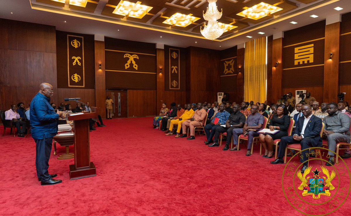 NAkufoAddo's tweet image. I have just one vote, the same as any polling station executive anywhere in the country, and I will cast that vote for an aspirant who, I believe, can best unite the Party, and, above all, who can win the presidential election of 7th December 2024, and inflict a third successive