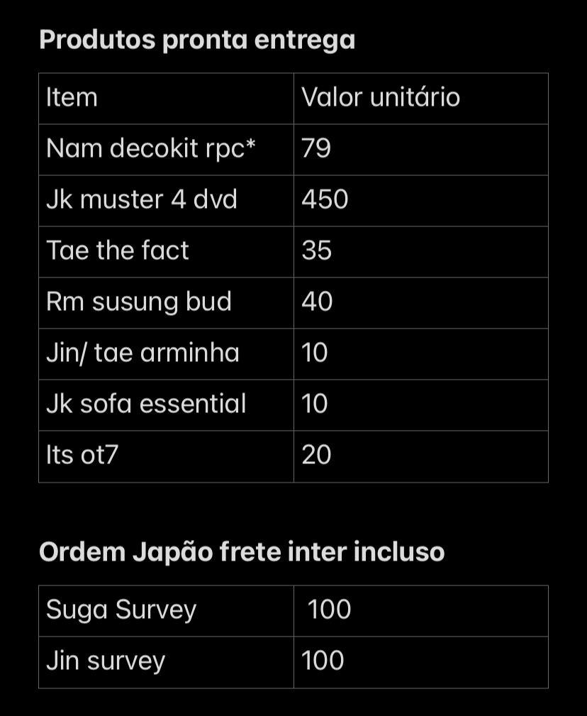 store_always's tweet photo. 🔥 QUEIMA DE ESTOQUE DA ALWAYS 🔥
☆ Itens a pronta entrega com frete grátis >> EXCETO Jungkook muster 4th DVD <<
☆ Tae The Fact disponível para pronta entrega está avariado!! https://t.co/RepD0lxzN9