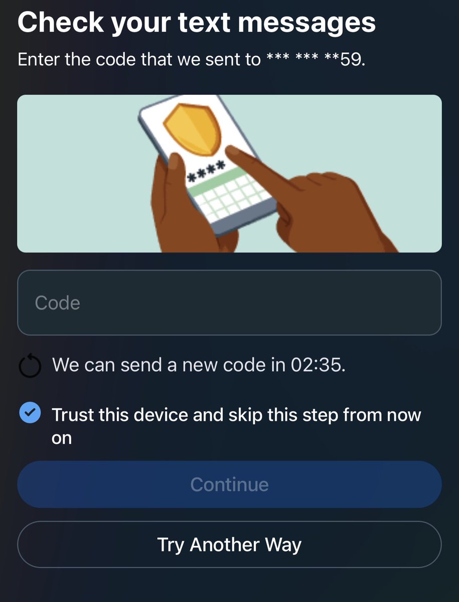 akravari's tweet photo. @Meta unfixed problems and always an issue for both apps. Its 4hours now that no code is sent. Bug in sending codes, bug in recover account, bug in “try another way”. Login problem also in Business Suite. “In review” for 48h the submission of ID? WTF? https://t.co/982g4Pe3OA