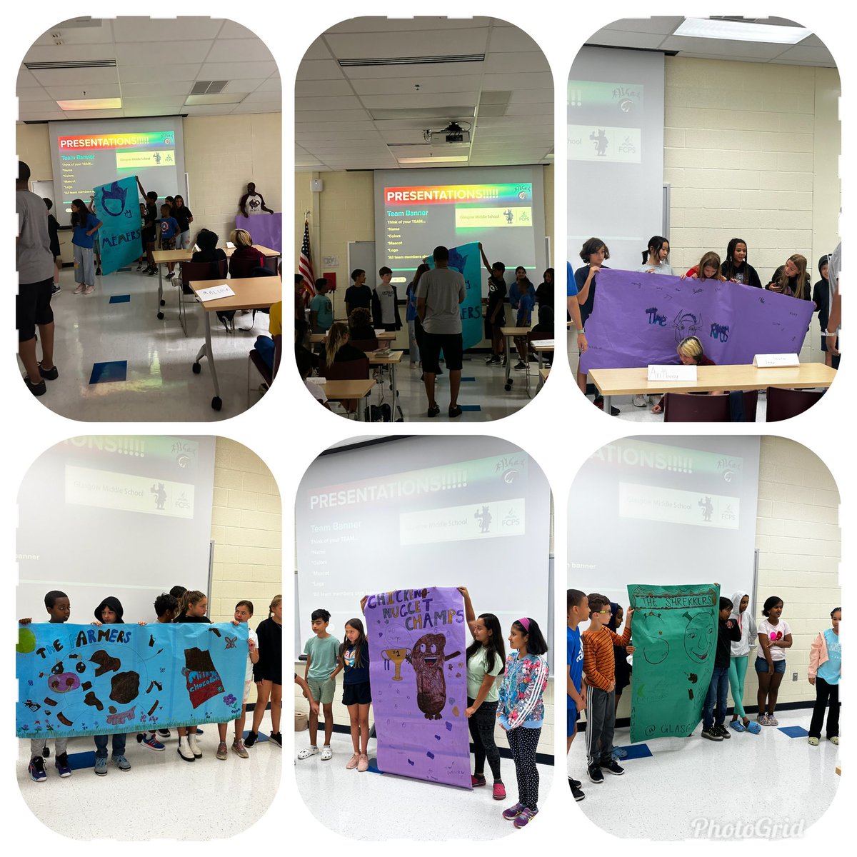 Trinilady79's tweet photo. @GlasgowMS @VictorLeonPowe1 #Jumpstart community building activity for our uprising 6th graders.
Led by Ms. Domenech and Mr. Williams. Thank you, for all that you do. https://t.co/QJ72xPXPOo