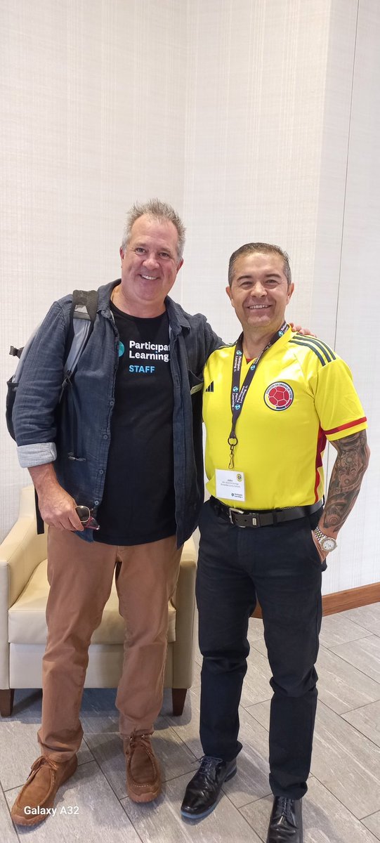 JohnJai60700072's tweet photo. Such a honor and privilege having a photo with Mr. David Young, CEO of @ParticipateLrng program at Marriot Hotel in Durham, NC. #UnitingOurWorld #PLOrientation https://t.co/QUwm1Wd6EQ
