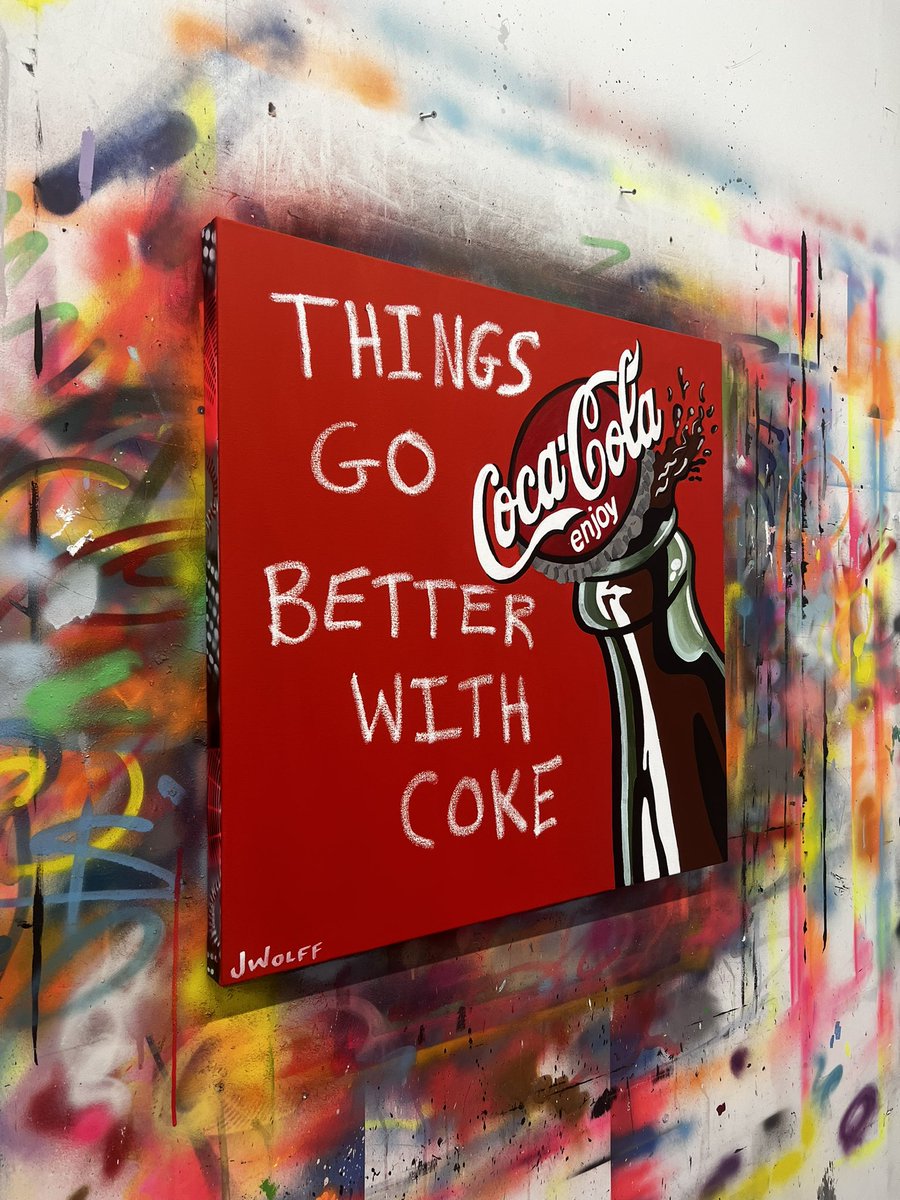 Newest piece almost completed. 

Live painting with Coca-Cola again this Saturday! LETS GET IT!