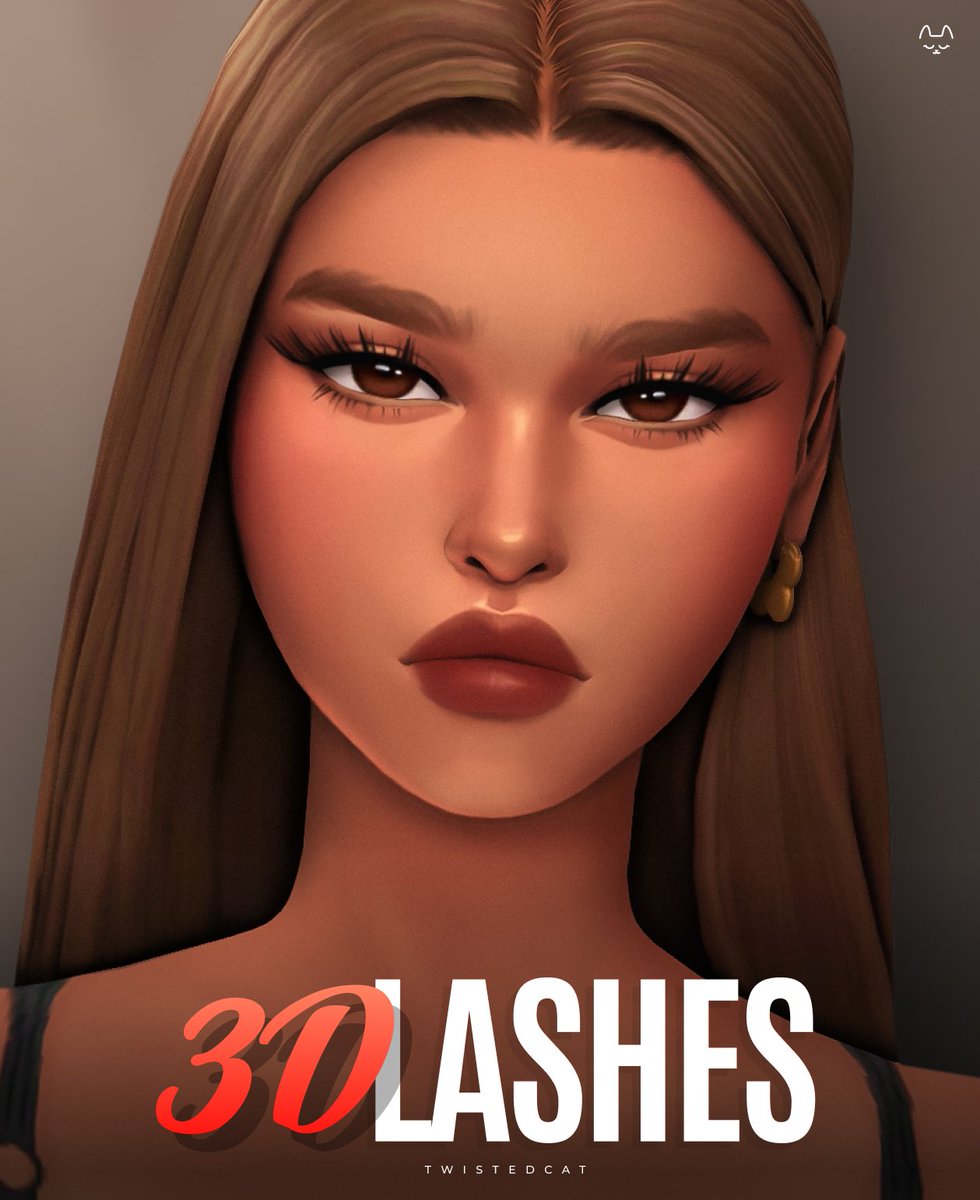 TwistedCatCC's tweet photo. New lashes up on Patreon ✨ 

🔗 Dl: https://t.co/PTtRg1g8tL
❤️ Public Release: August 23rd 

#TS4 #TS4CC #Sims4Cc #TheSims4 https://t.co/n96djGVR86