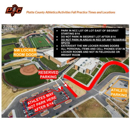 Fall Practices start Monday 8/7!🏌️🏈🏊🥎🏃‍♀️🏐🎾

Parents, we hope to see you at our Fall Sports Parent Meeting Sunday 8/6 at 6pm in Pirate Fieldhouse. Coaches will meet individually with their specific parents after our group meeting is done.

drive.google.com/file/d/1D19mul…