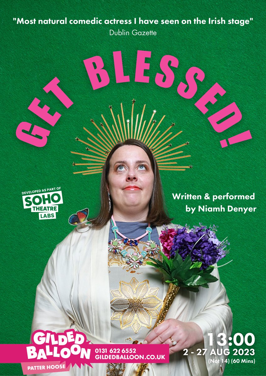 NiamhAgnesRose's tweet photo. If anyone fancies popping along to see my show tomorrow I have a very enticing promo code for you... drop me a message! 💜 https://t.co/pl0DqxxRic