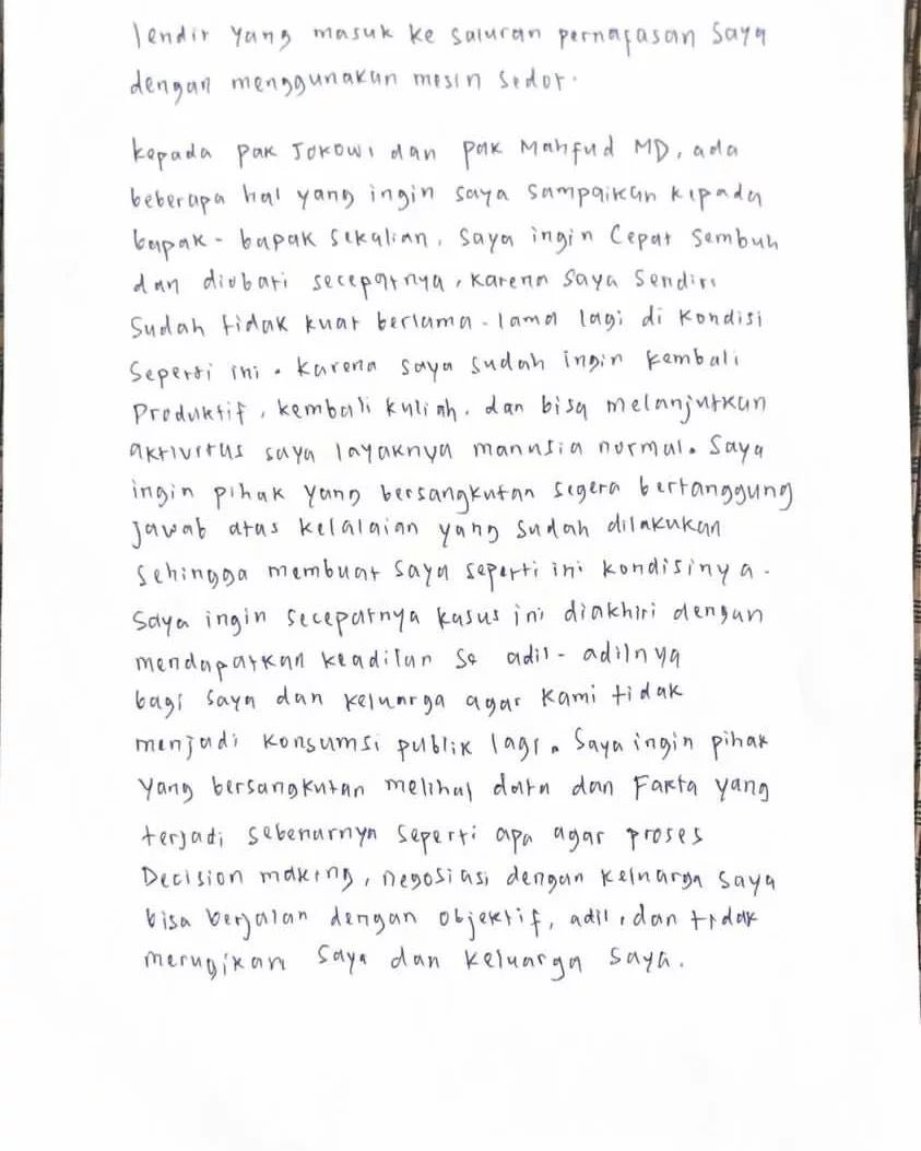 MIPelesa's tweet photo. Sultan Rif’at Alfatih, mahasiswa yang menjadi korban jeratan kabel fiber optik di Jakarta Selatan merupakan Kader HMI, saat ini Sudah 7 bulan berupaya mencari keadilan. 

Kepada Pak Presiden Joko Widodo @jokowi dan Pak Menko Polhukam Kakanda @mohmahfudmd Mohon untuk memberi perhatian pada kasus ini. 

Jangan sampai upaya para pencari keadilan dinegeri ini menjadi sia-sia. 

Mohon juga bantuan teman-teman dan keluarga besar Himpunan Mahasiwa Islam (HMI) untuk membantu upaya pencarian keadilan saudara sehimpun dan secita kita ini. 

Semoga kasih sayang Tuhan menyertai kita semua. Aamin. 
Yakin usaha sampai !