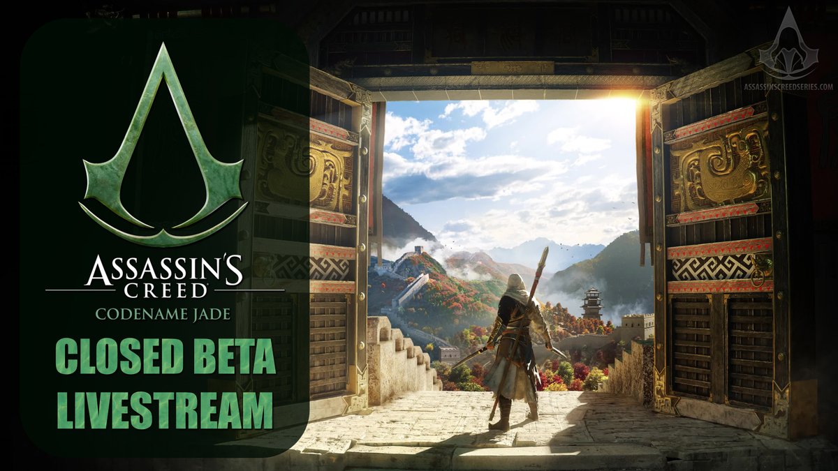 I got an #AssassinsCreed Codename Jade Closed Beta invitation!

There are no NDA or limitations this time, so I'll be streaming the game live on YouTube as soon as the servers are online - unless @AC_CodenameJade changes plans at the last moment.

youtube.com/live/GeoAv0po7…