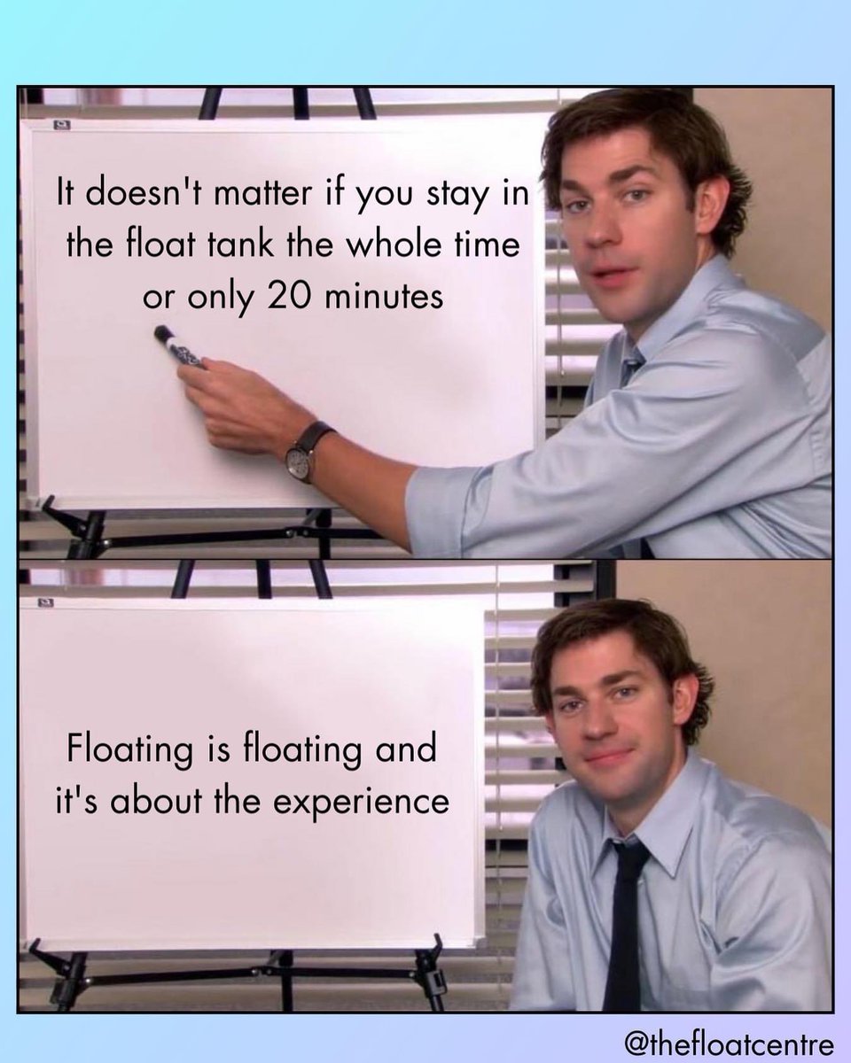 Bain-Flottant #Float #TheOffice Jim