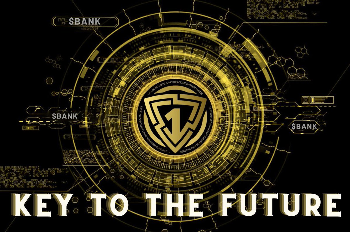 lone_wolfedc's tweet photo. Building a better future @FirstBankETH that is safe and secure! Make the jump to $BANK as the first massive utility drops soon! #keytofuture starts here! https://t.co/SxqsbSXLY1