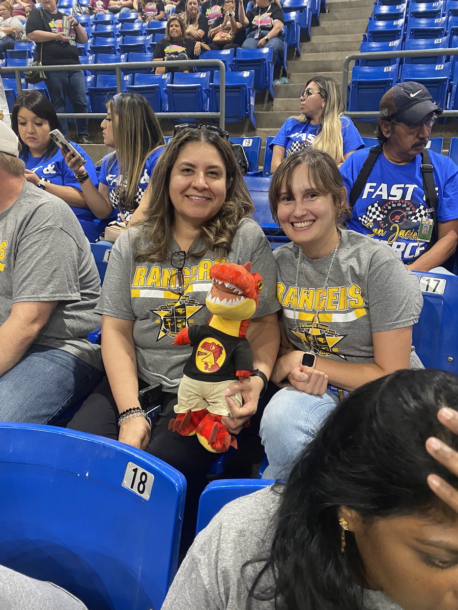 MrsNealscience's tweet photo. Convocation for ECISD! Drax is on the scene and ready to learn. #impact @ECISDScience @EctorCountyISD https://t.co/RZ1kl6nCk1