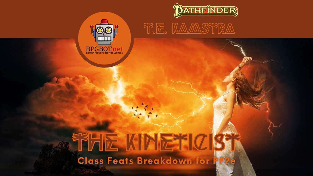 Pathfinder 2e - New Kineticist Class Feats Breakdown

rpgbot.net/pathfinder-2e-…

#Pathfinder #Pathfinder2e #PF2 #PF2e #TTRPG #CharacterOptimization #Kineticist #RageOfElements