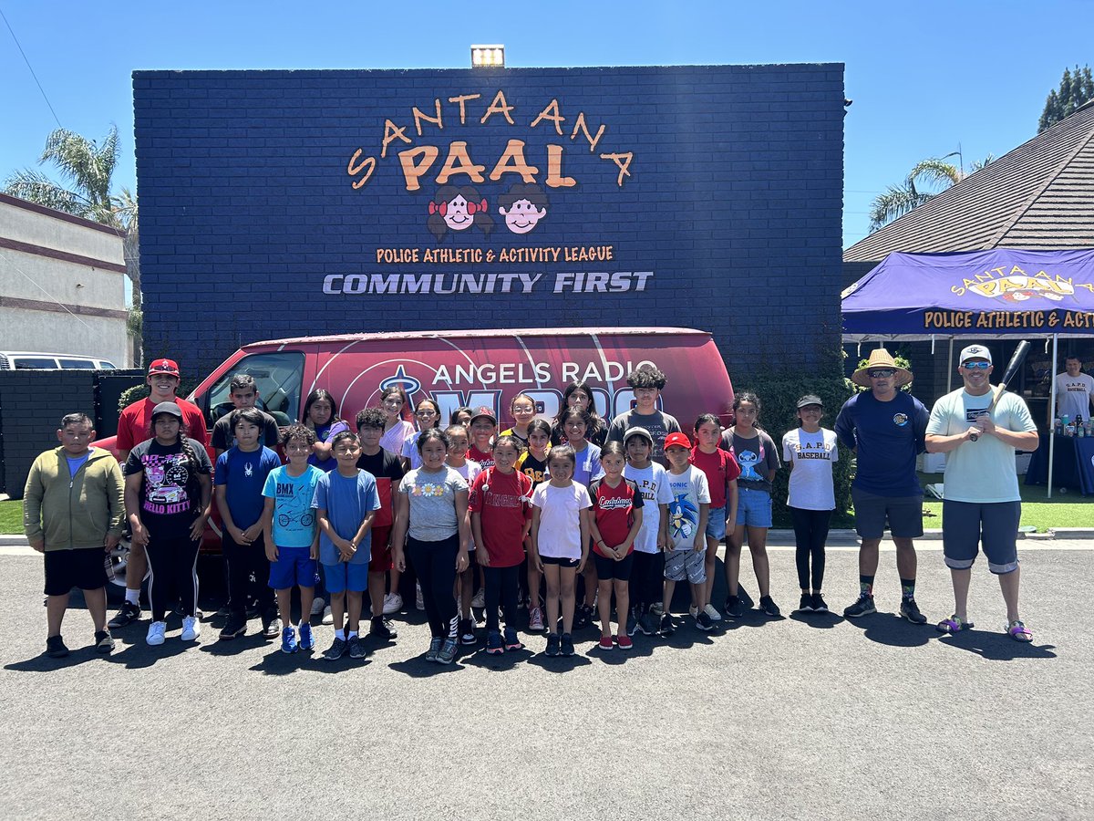 AngelsRBI's tweet photo. The past few Tuesday’s and Friday’s for us have been an exciting learning experience! We’re working with SAPAAL, Boys and Girls Clubs of Westminster, and Abrazar to bring baseball and softball clinics this summer! #Playball #AngelsRBI #MLB #MLBRBI #Baseball #Softball https://t.co/5l9ZXCsWPX