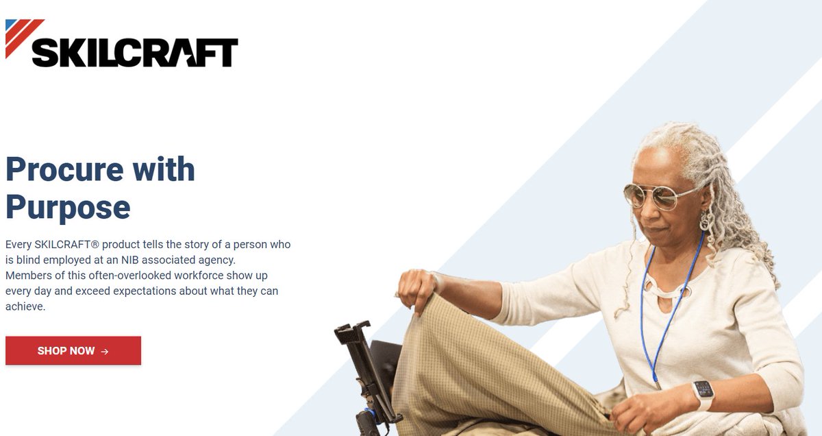 NatIndBlind's tweet image. #SKILCRAFT - Every purchase contributes to a life-changing mission. Explore our range of products today. #EmbraceTheRange nib.org/skilcraft/
