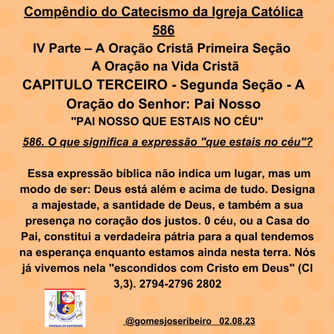 ParoquiaSSSant's tweet photo. https://t.co/qIKON7uSSZ