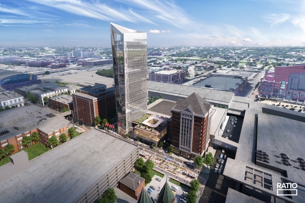 Exciting times in Indianapolis yesterday morning as many of the city’s municipal and tourism leaders, including <a href="/IndyMayorJoe/">Mayor Joe Hogsett</a>, broke ground on the RATIO-designed Convention Center Hotel and Ballroom.

Read more about the expansion and addition: ibj.com/articles/city-…

#loveindy