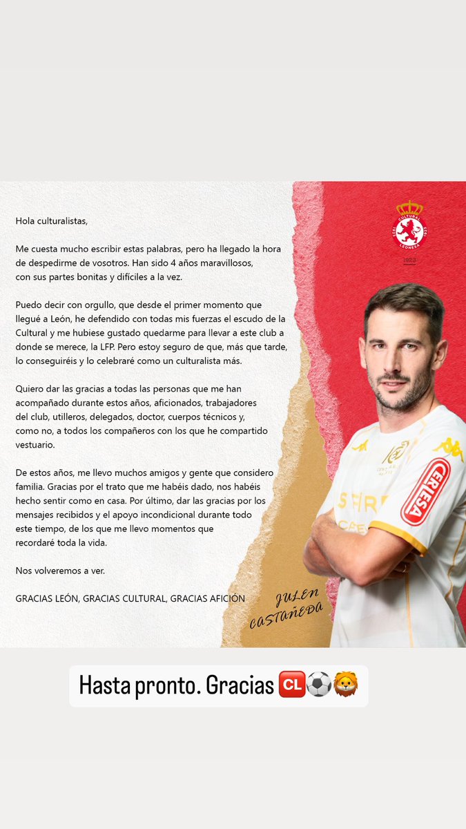 Hasta Pronto 🆑⚽️🦁🏙️❤️