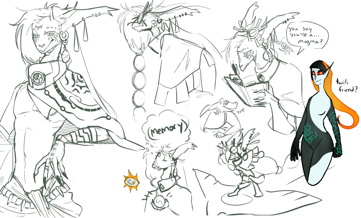 Doukzu's tweet photo. I forgor I had this account 
anyways have my zonai OC #totk #loz #zonai https://t.co/XmVVDgQyRU