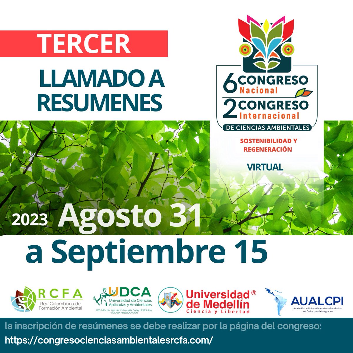 Red Colombiana de Formación Ambiental-RCFA tweet media