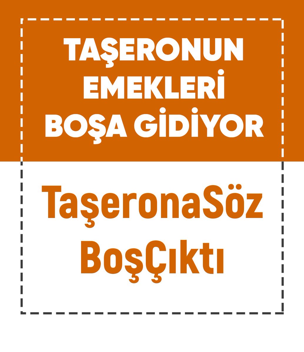 Niye şaşırmadık acaba TaşeronaSöz BoşÇıktı neden çünkü @Akparti söz verdi zaten haksızlığın sebebi kendileri