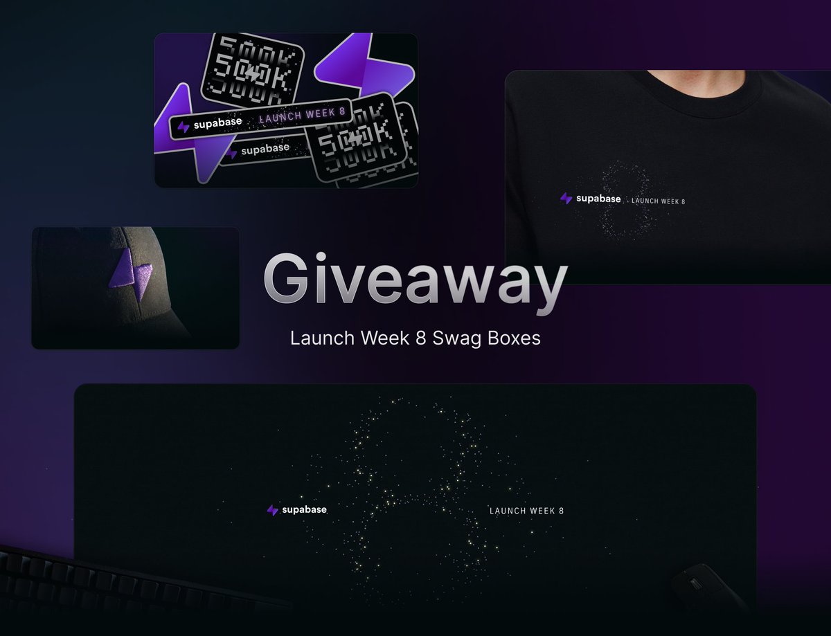 Supabase tweet media