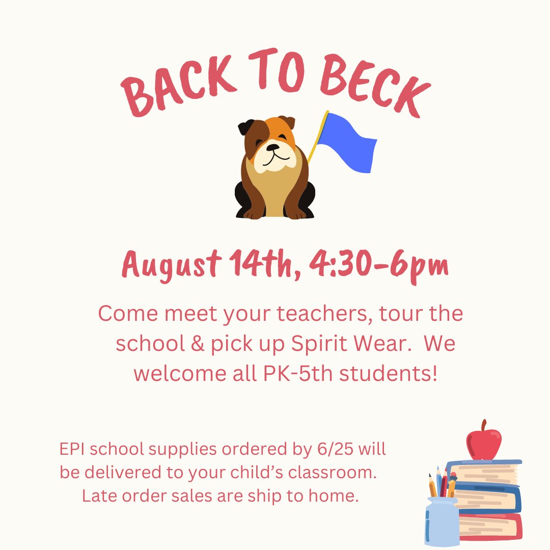 Beck PTA tweet media