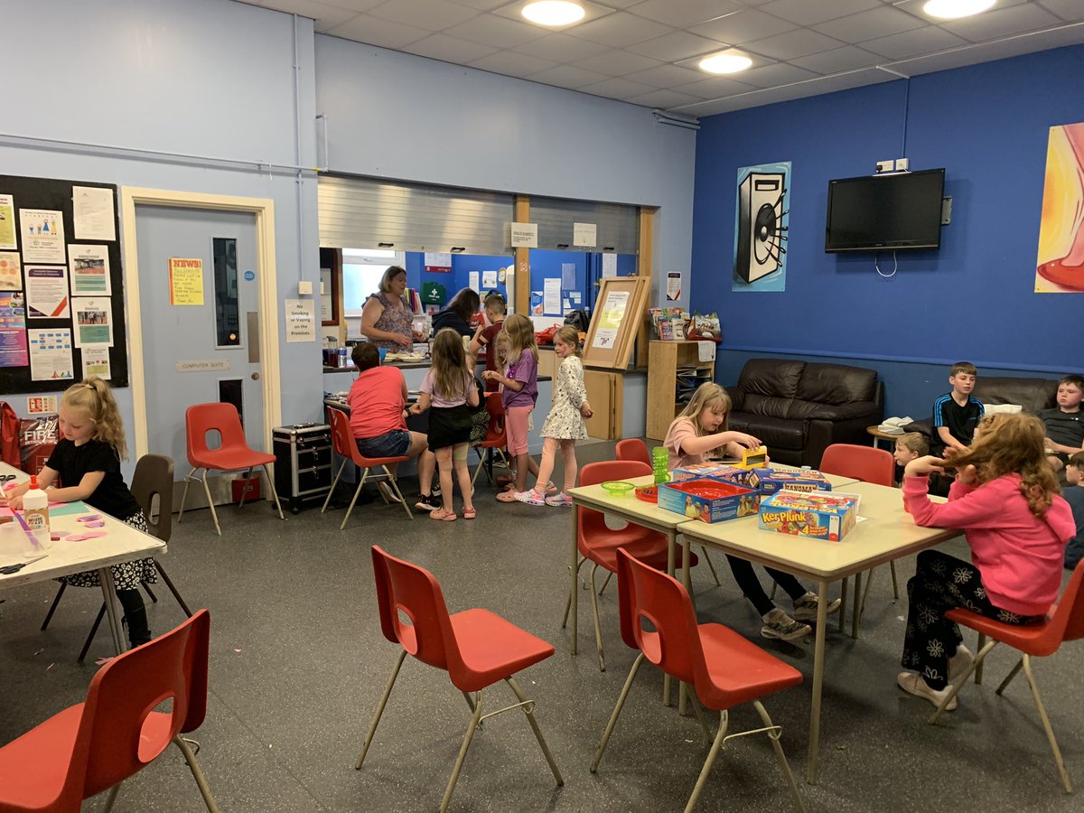 MoveMoreGlossop's tweet photo. Day 1 at Pure Vibes for holiday activities. Lots of craft making, sporting activities - football, hockey, dodgeball , we then had chopping of fruit and veg for pizza wraps and blueberry pancakes with fruit salad. Also face painting & board games
@Glossop_Bureau
#itsaboutme https://t.co/I6dng7lS9M