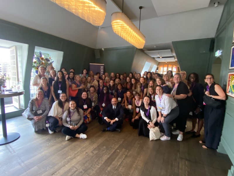 An amazing group at the IWIRC Leadership Summit in London! #IWIRC30