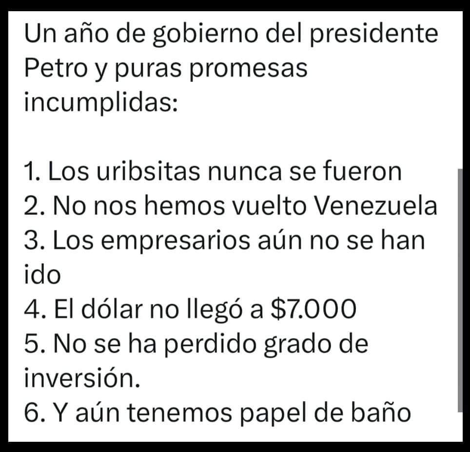 LA OPOSICIÓN CORRUPTA 
NO CUMPLE NI AÑOS