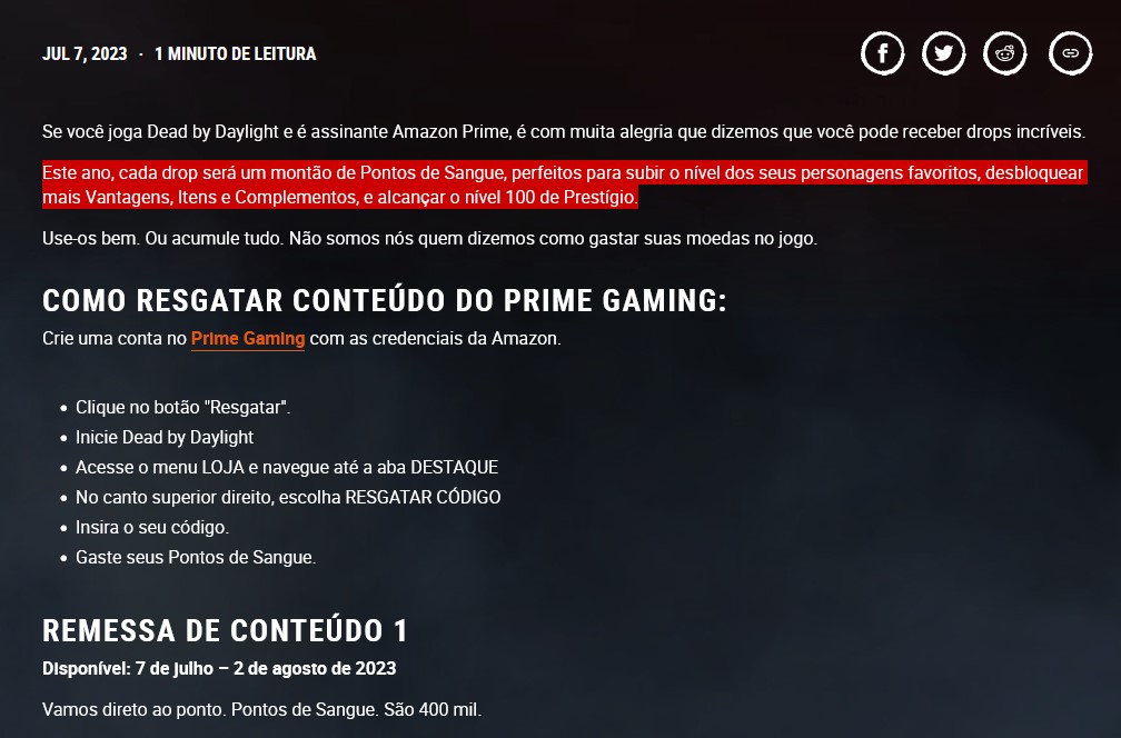 Prime Gaming: confira a lista de games e vantagens de março de 2023